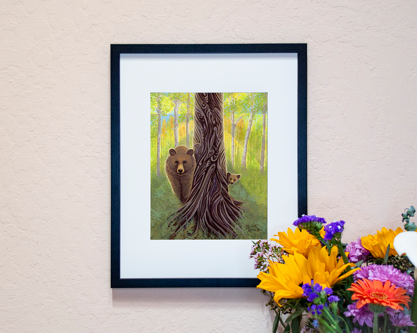 Autumn Bears Fine Art Print