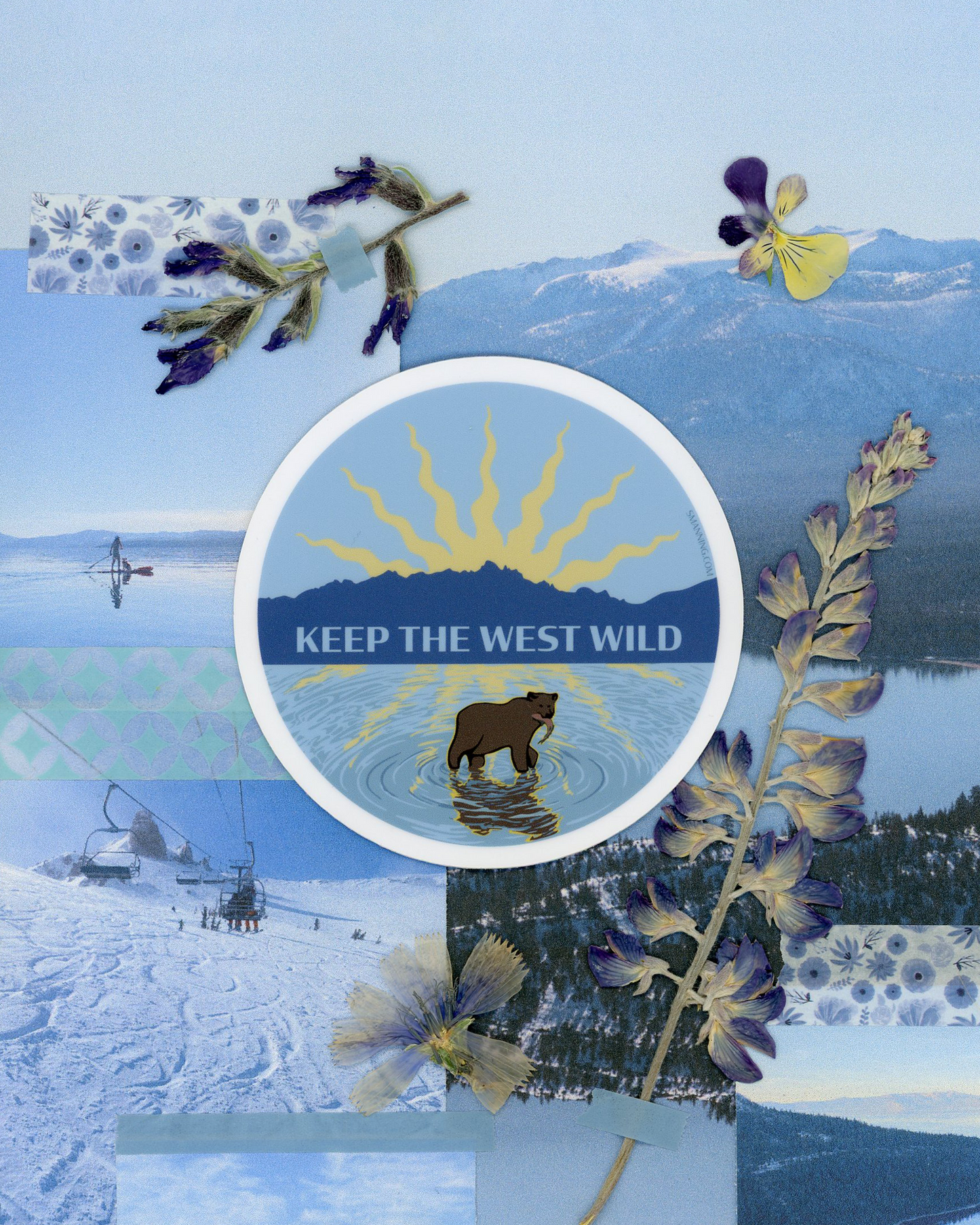 Vinyl Sticker - Keep the West Wild