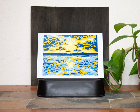 Tahoe Vista Greeting Card