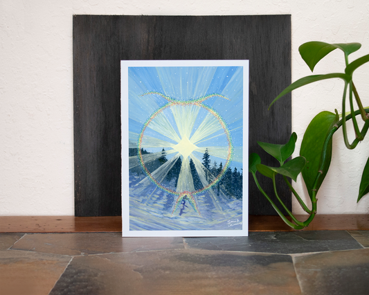 Sundog Greeting Card
