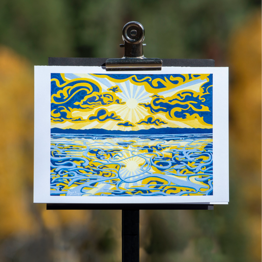 Tahoe Vista Greeting Card