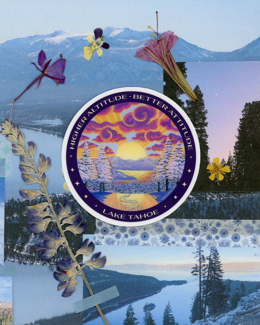 Vinyl Sticker - Higher Altitude