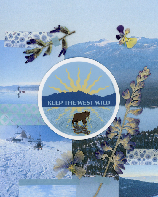 Vinyl Sticker - Keep the West Wild